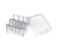 Layhou Organizer per lame in plastica per 8 lame, con supporto per pettini e tagliatori