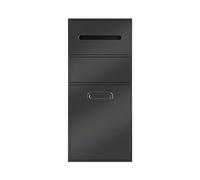 LaYiQimn Nicchia Doccia Doccia a Parete in Acciaio Inox con cestello, Doppio ripiano per Bagno e Hotel (Nero 67x30x14cm a)