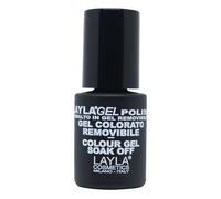 Layla Cosmetics - Gel Polish Smalti 1 pieces Rosso scuro unisex