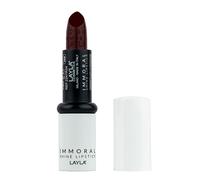 Layla Cosmetics - Immoral Shine Lipstick Rossetti 1 pieces Nero female