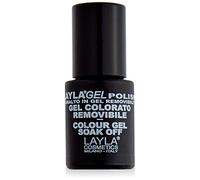 Layla Cosmetics, Smalto colorato in gel, Red Black, 10 ml