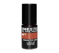 layla one step gel nailpolish red stone 07