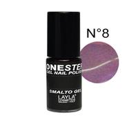 LAYLA ONE STEP GEL NAILPOLISH ANTHRACITE 08