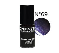 LAYLA ONE STEP GEL NAILPOLISH PURPLE PANIC 69