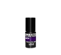 LAYLA ONE STEP Smalto Semipermanente in Gel 3-in-1 Veloce e Facile Applicazione Durata 3 Settimane Alta Pigmentazione Senza Strato di Dispersione 5ML Layla Cosmetics N.21 PURPLE RAIN (Viola)
