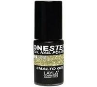 LAYLA ONE STEP Smalto Semipermanente in Gel 3-in-1 Veloce e Facile Applicazione Durata 3 Settimane Alta Pigmentazione Senza Strato di Dispersione 5ML Layla Cosmetics N.43 TEXAS (Rosso)