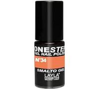 LAYLA ONE STEP Smalto Semipermanente in Gel 3-in-1 Veloce e Facile Applicazione Durata 3 Settimane Alta Pigmentazione Senza Strato di Dispersione 5ML Layla Cosmetics N.34 ORANGE FLUO (Arancione)
