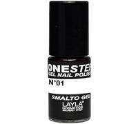 LAYLA Smalto semipermanente unghie One Step - 3in1 Veloce e Facile Applicazione - Durata 3 settimane - Alta pigmantazione - 5ml