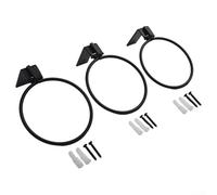 Laymotric Confezione da 3 vasi per piante da parete ad anello per vasi da giardino resistenti, supporto per fiori per interni ed esterni, espositore per erbe aromatiche (S)