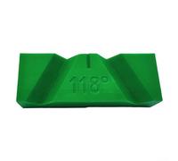 Laymotric Maschera per affilatura per smerigliatrice da banco, guida angolare di precisione manuale, compatibile con punte da trapano da 118° e 135°, struttura in polimero resistente all'usura per