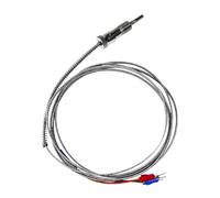 LAYMXNDIO Sensore di Temperatura con Filettatura M12 PT100 Tipo KJ Termocoppia a Molla di Compressione 1m 2m 3metri 4m 5m for regolatore di Temperatura(PT100 Type 2m)