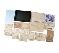 Layout di architettura in scala 1/35 per il layout di diorama Micro