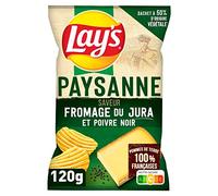 Lay's CHIPS LAYS PAYANNE SAPORE FORMAGGIO DU JURA 120 g (confezione da 1)