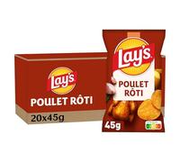 LAY'S Chips, pollo fritto, 20 x 45 g