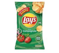 Lay's Patatine Ricetta Campagnola con Pomodoro e Paprika 20 Buste x 133g Formato Scorta