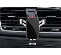 LAYSSA Porta Cellulare da Auto per Audi Q3 2013-2018, Antivibrazione Supporto Cellulare Auto, 360° Rotazione Flessibile, Portacellulare Universale per Auto,B Silver