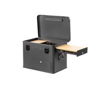 LAYZEE - Box Classic - Cucina da campeggio mobile 60 x 40 x 42 cm, scatola da cucina per campeggio/festival/balcone/giardino e come scatola compatta per il bagagliaio dell'auto, VW Bus/Vans