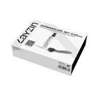 LAYZIN Microneedling Set 0,55 mm con Spray Detergente 0,055 cm Spray