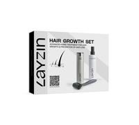 LAYZIN Microneedling SET per la Ricrescita dei Capelli 250 ml Siero