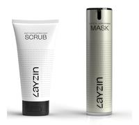 LAYZIN Set Vantaggio - Scrub Viso + Maschera Luminosità Giovane 150 ml