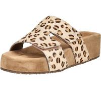 Lazamani Mille Velcro LA75911 - Ciabatte da donna, Beige leopardato, 39 EU