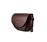 Lazarotti Bologna - Borsa a tracolla da donna in pelle, lunghezza | tracolla e 3 scomparti, grande borsa a tracolla da 27 cm