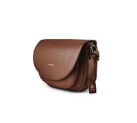 Lazarotti Bologna - Borsa a tracolla da donna in pelle, lunghezza | tracolla e 3 scomparti, grande borsa a tracolla da 27 cm