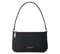 Lazarotti Bologna - Borsa a tracolla da donna in vera pelle, 27 cm, Nero , m