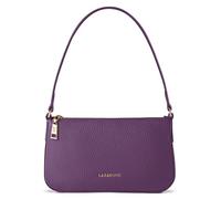 Lazarotti Bologna - Borsa a tracolla da donna in vera pelle, con scomparto laterale, 27 cm