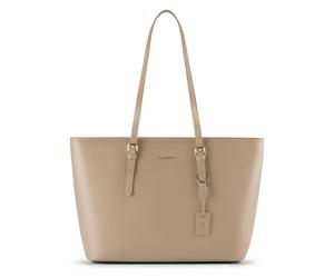 Lazarotti Bologna Borsa shopper XL in pelle 35 cm giallo