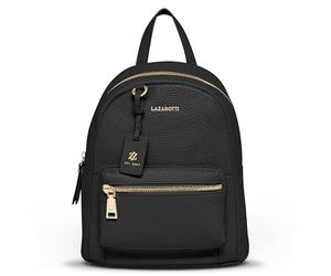 Lazarotti Bologna Leather Backpack S Black