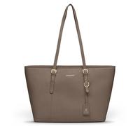 Lazarotti Bologna Leather Borsa shopper Pelle 35 cm grigio