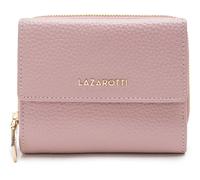 Lazarotti Bologna Leather Wallet With 8 Card Slots M Rose