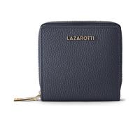 Lazarotti Bologna Portafoglio medio con zip in pelle 10 cm blu