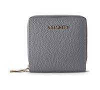 Lazarotti Bologna Portafoglio medio con zip in pelle 10 cm grigio