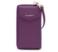 Lazarotti Custodia per cellulare Bologna in pelle 11 cm Viola