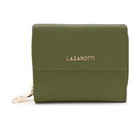 Lazarotti Pelle portafoglio Bologna Leather Wallet With 8 Card Slots Olive oliva