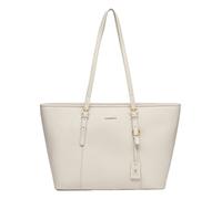Lazarotti Shopper Bologna Leather Shopper L Cream White