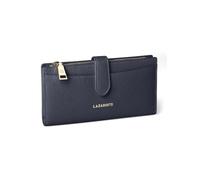 Lazarotti Stamm LZ03045 - Portafoglio da donna, blu navy, Querformat (ohne Klappe), Moderno