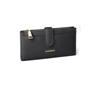 Lazarotti Bologna Leather Portafoglio Vera Pelle 20 cm nero