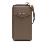 Lazarotti Zip Around Wallet With Phone Pocket Taupe