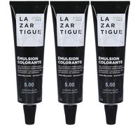 Lazartigue Emulsion Colorante 5.00 Castano Chiaro 3x60 ml