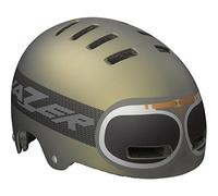 Lazer Casco Street Goggle Brass, Unisex, Helm Street Goggle Brass, multicolore, S