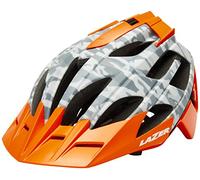 Lazer oasiz Casco da bicicletta, Unisex, Oasiz, Grey Camo Flash Orange, M