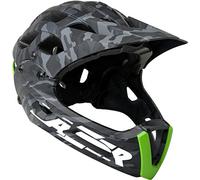 Lazer rivoluzione FF Casco da bicicletta, Unisex, Revolution FF, Black Camo green, L