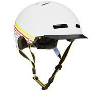 Lazer Street + Casco da Bicicletta, Unisex, FA003711072, White Sunset, S