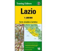 Lazio 1:200.000. Carta stradale e turistica. Ediz. multilingue