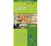 Lazio. Carta stradale 1:200.000