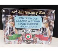 LAZIO FINALE TIM CUP 26 MAGGIO 2013 DECENNALE 2023 FOLDER CORNICE LIMITED ED