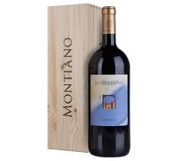 Lazio IGT Rosso Montiano Famiglia Cotarella 2021, Magnum 1,5 ℓ, Cassetta di legno